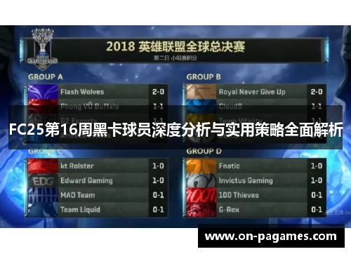 FC25第16周黑卡球员深度分析与实用策略全面解析 FC25第16周黑卡球员深度分析与实用策略全面解析