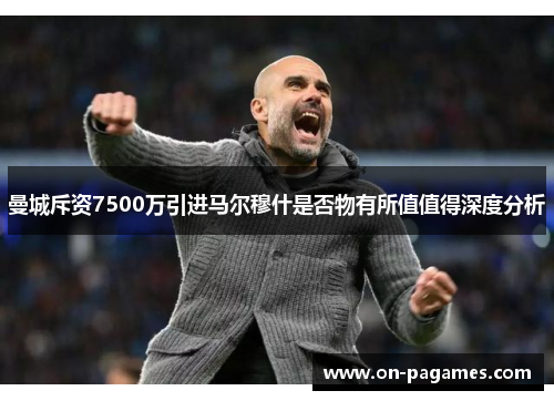曼城斥资7500万引进马尔穆什是否物有所值值得深度分析 曼城斥资7500万引进马尔穆什是否物有所值值得深度分析